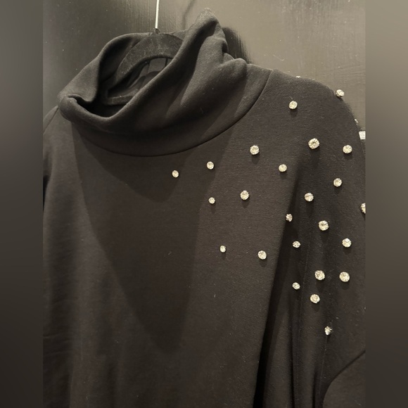 Zara bejeweled sweatshirt - Picture 4 of 5